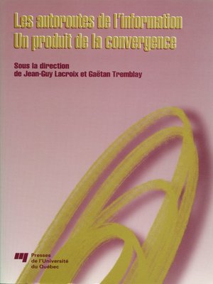 cover image of Les autoroutes de l'information